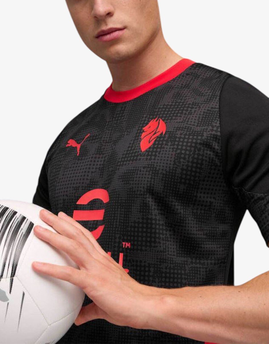 Puma x AC Milan Training Jersey Black/Red