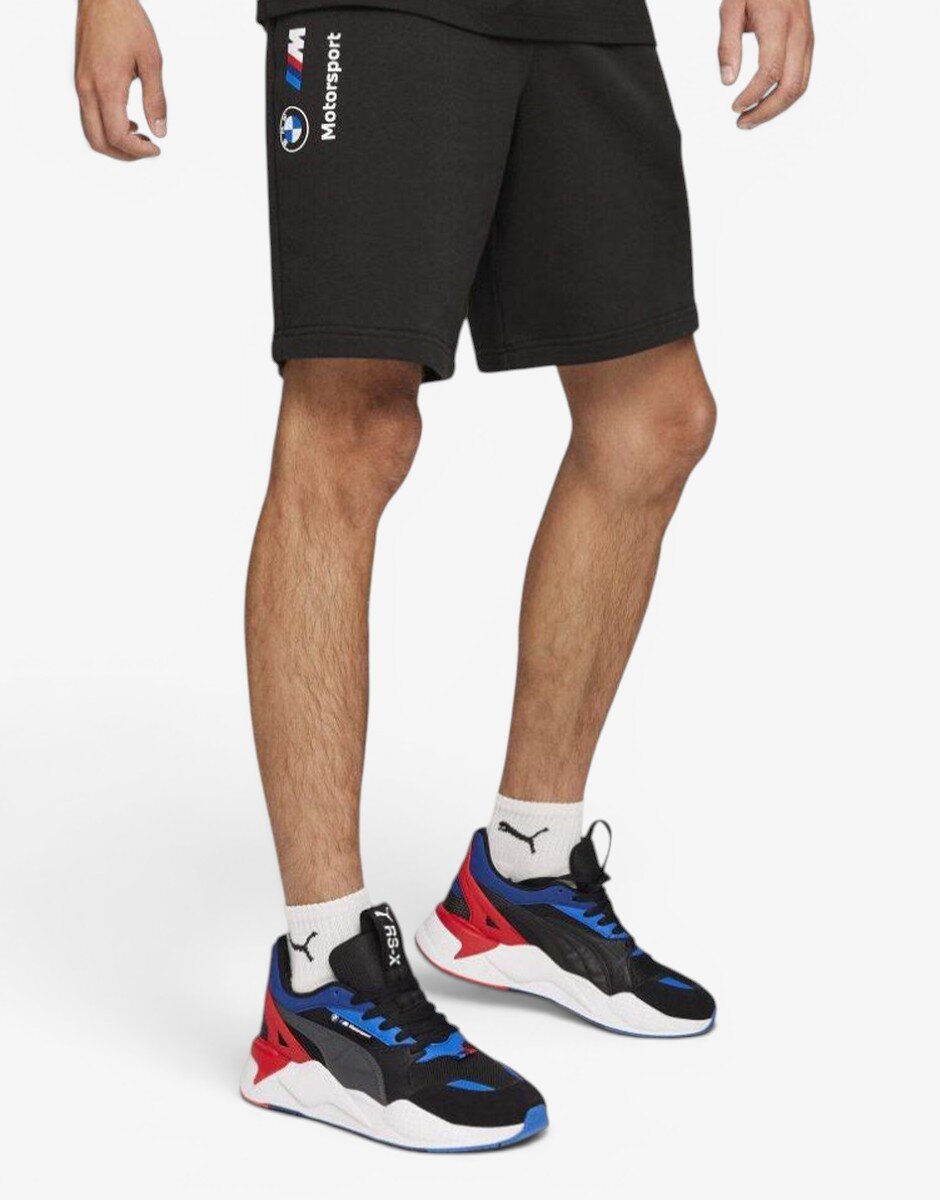 Puma x BMW Mms Ess Sweat Shorts FT Black