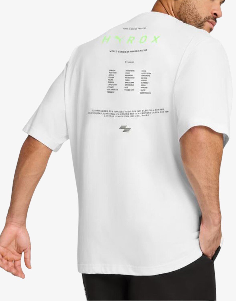 Puma x HYROX M Oversize Tee White