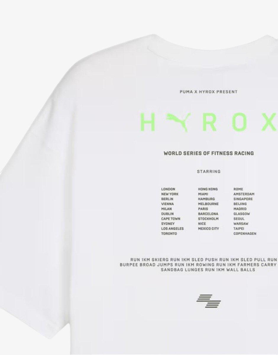 Puma x HYROX M Oversize Tee White