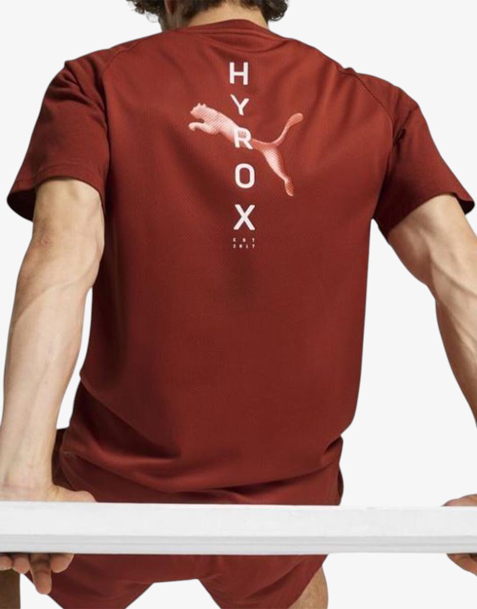 Puma x Hyrox Triblend Tee Red