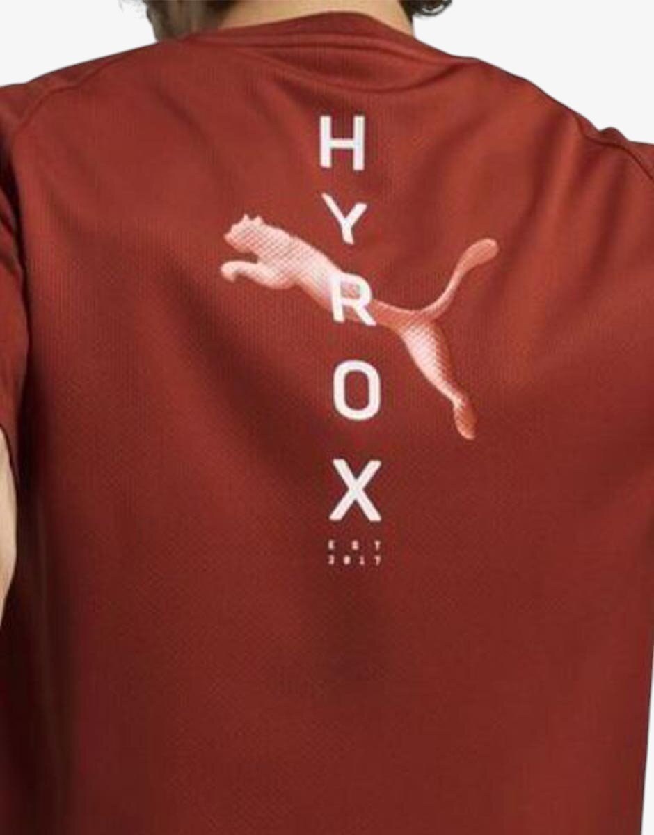 Puma x Hyrox Triblend Tee Red