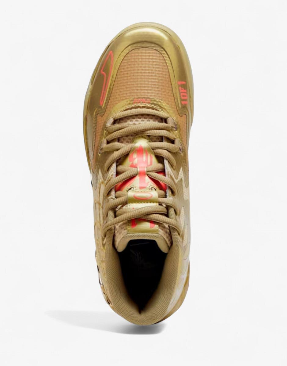 Puma x LaMelo Ball Mb.01 Basketball Shoes Metallic Gold
