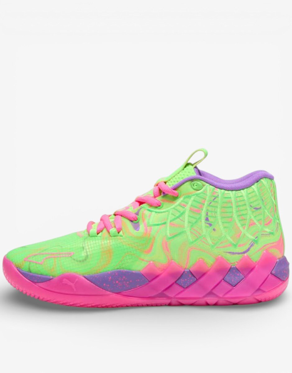 Puma x LaMelo Ball MB.01 Inverse Toxic Basketball Shoes Multicolor