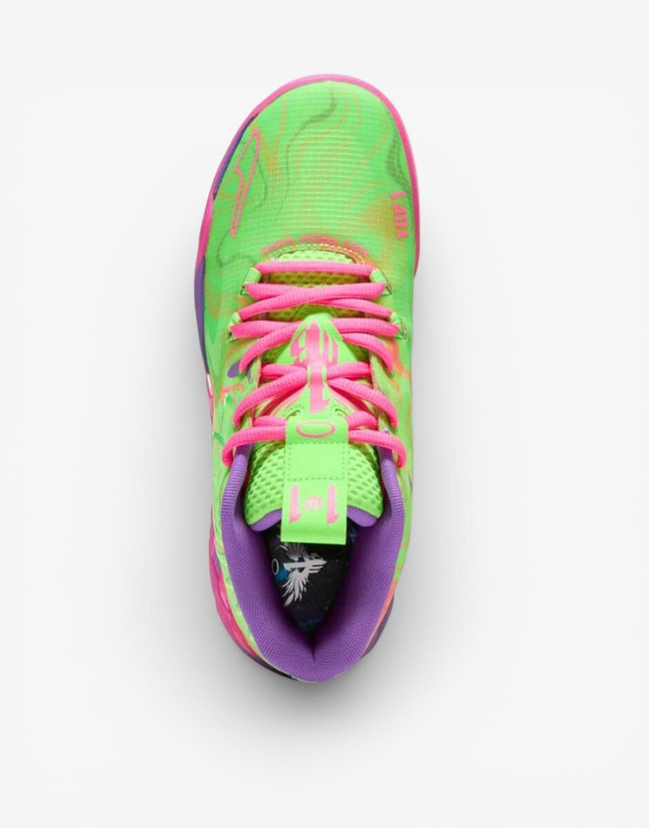Puma x LaMelo Ball MB.01 Inverse Toxic Basketball Shoes Multicolor
