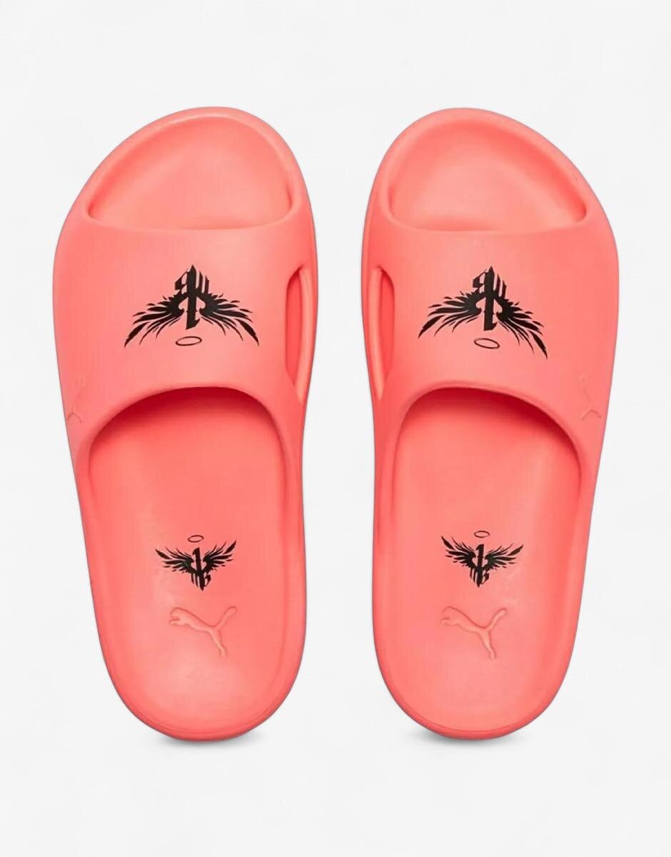 Puma x LaMelo Ball Shibui Cat MB.02 Slides Orange