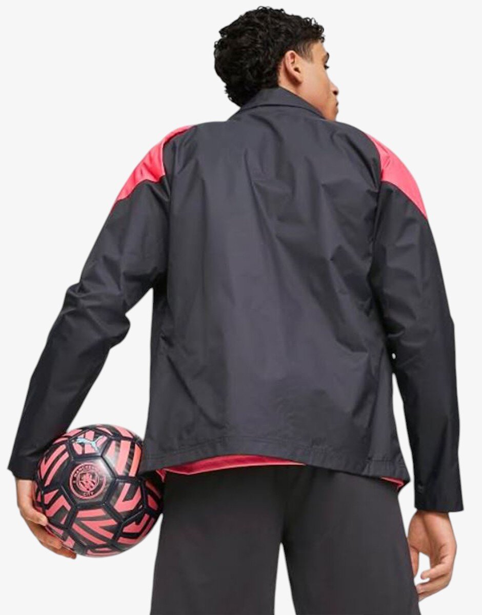 Puma x Manchester City FC Training All Weather Jacket Black/Pink