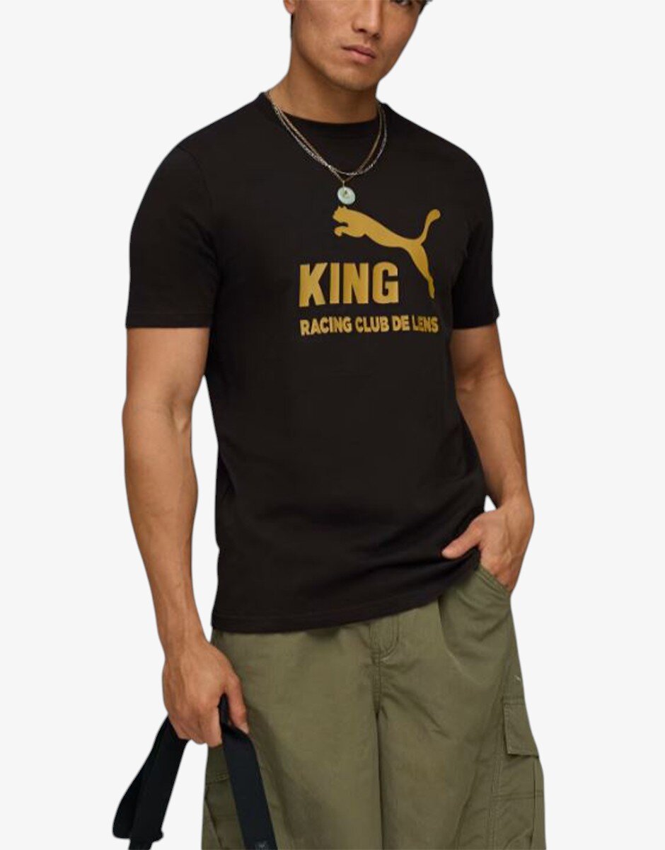 Puma x RC Lens KING Logo Tee Black