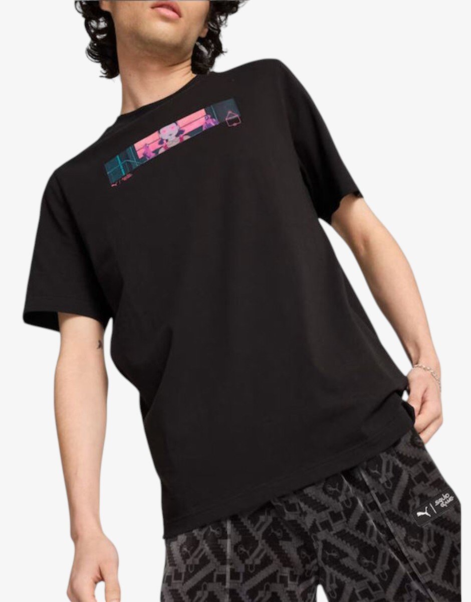 Puma x SQUID GAME Graphic Tee Black/Multicolor