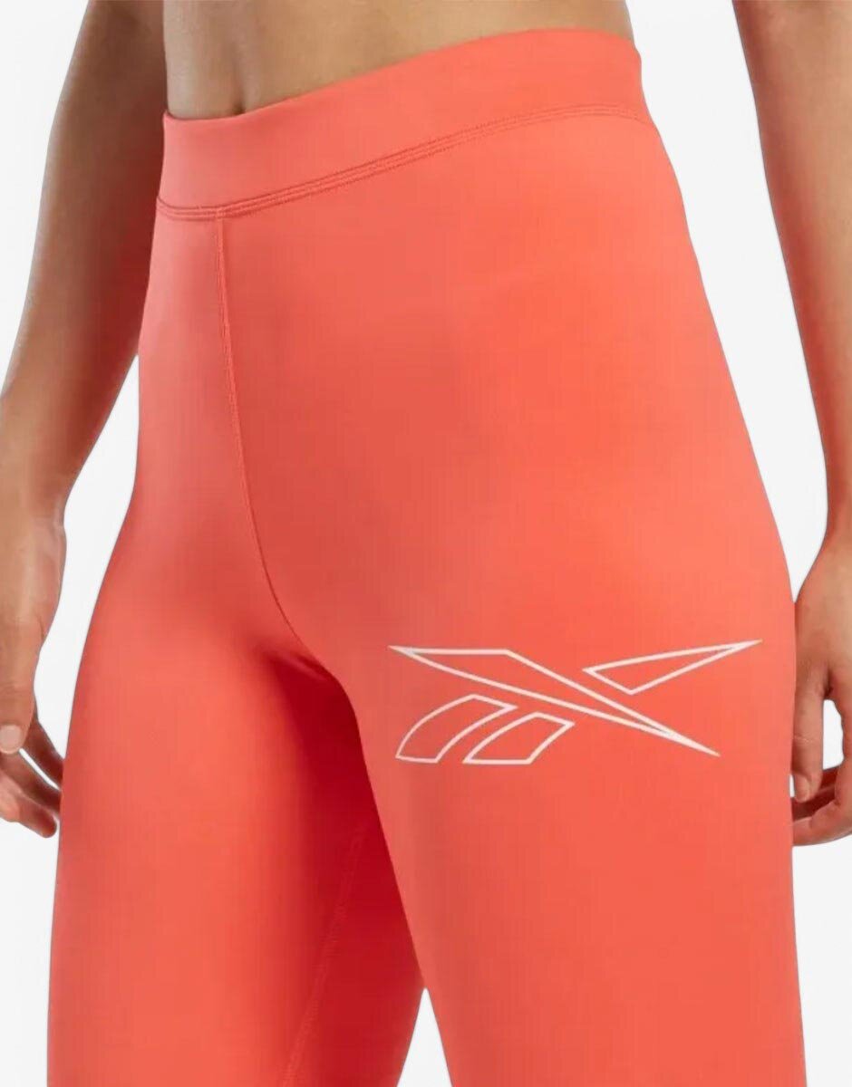 Reebok Running Vector Leggings Orange