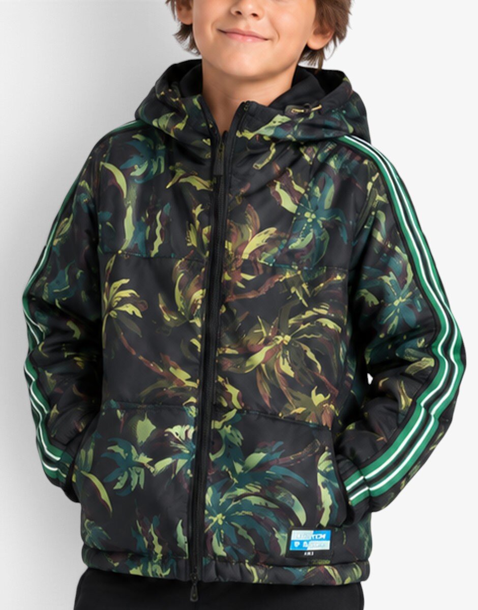 Scotch  Soda Palm Pattern Jacket Green/Multicolor