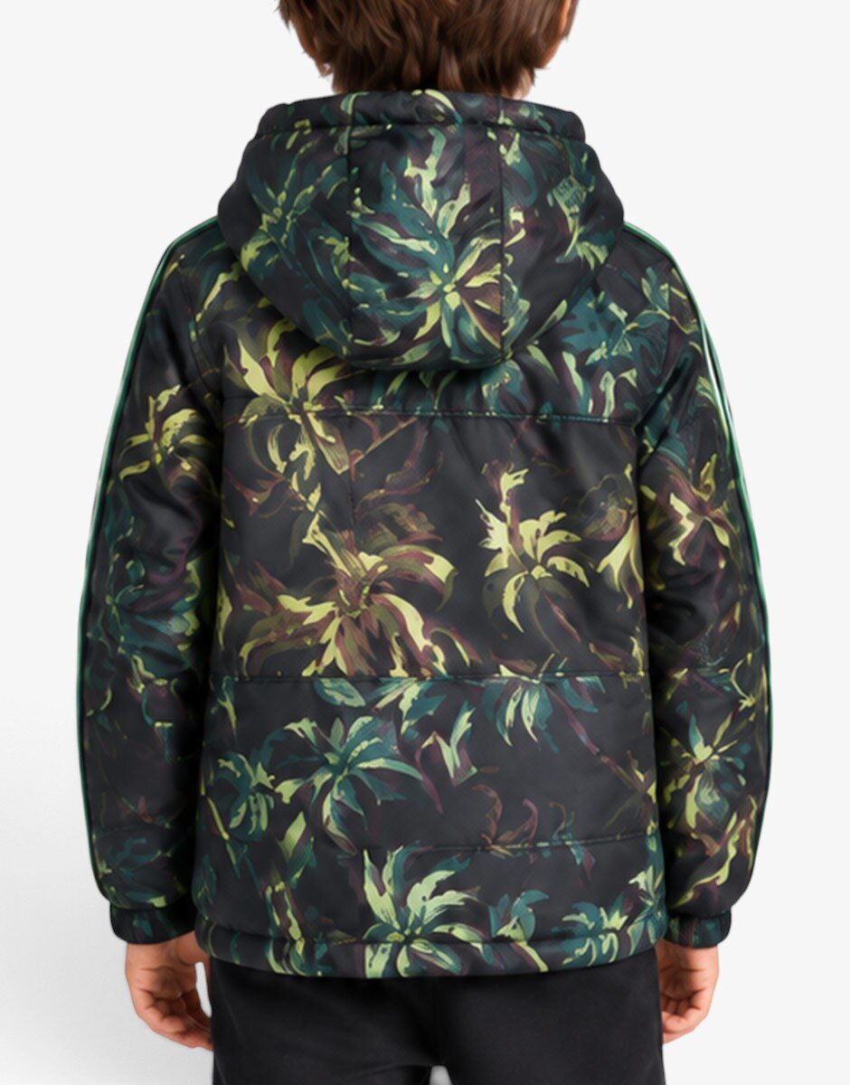 Scotch  Soda Palm Pattern Jacket Green/Multicolor