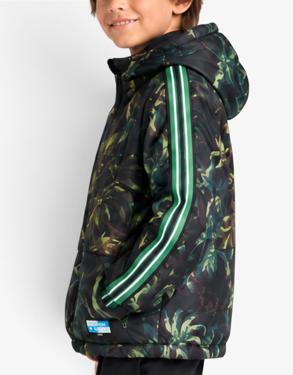 Scotch  Soda Palm Pattern Jacket Green/Multicolor