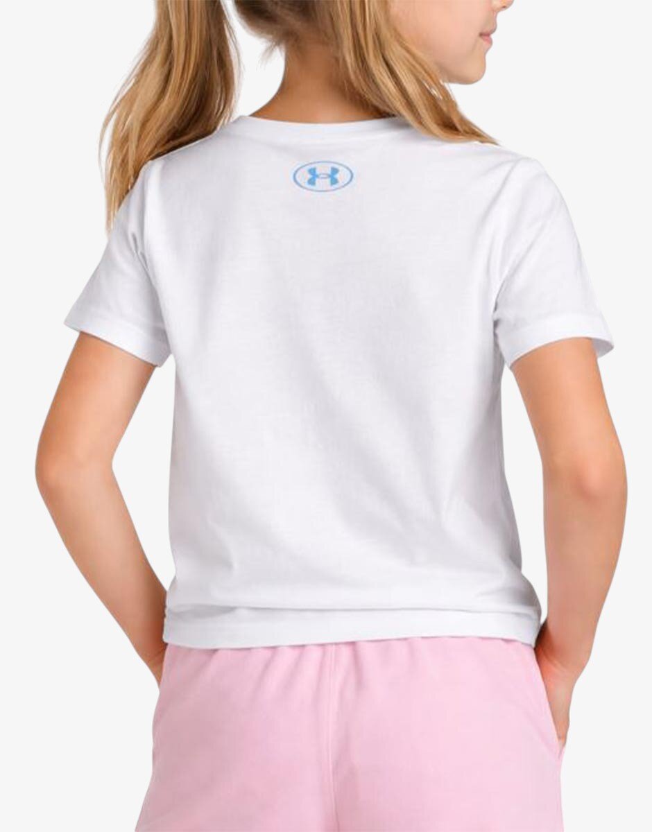 Under Armour Bubble Wordmark Tee White
