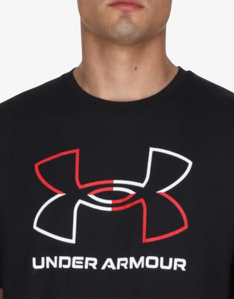 Under Armour Gl Foundation Update Ss Tee Black