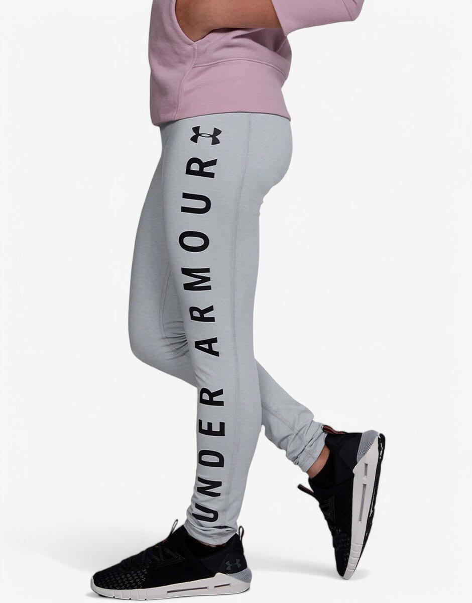 Under Armour SportStyle Branded Leggings Grey