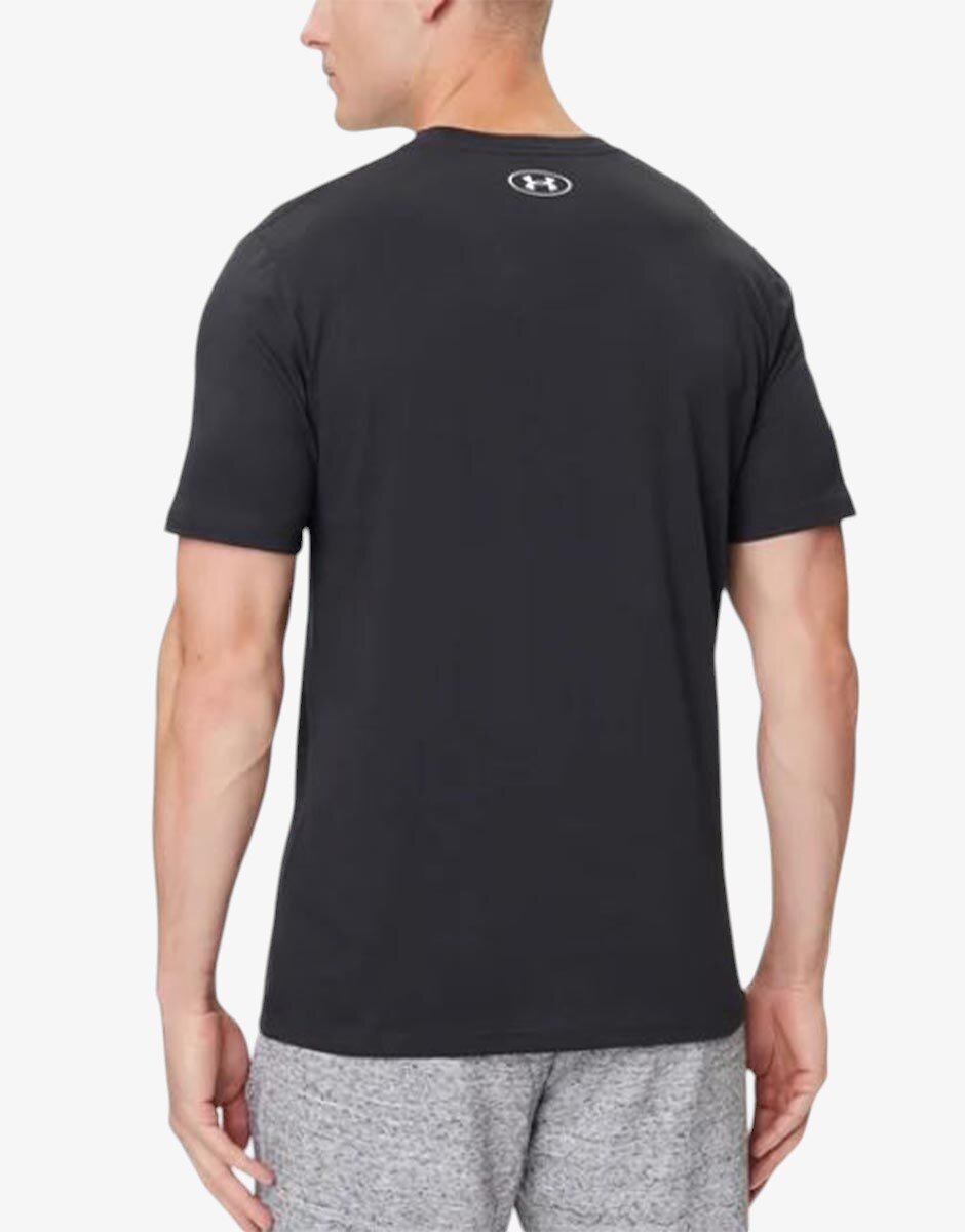 Under Armour Spotstyle Logo Update Ss Tee Black