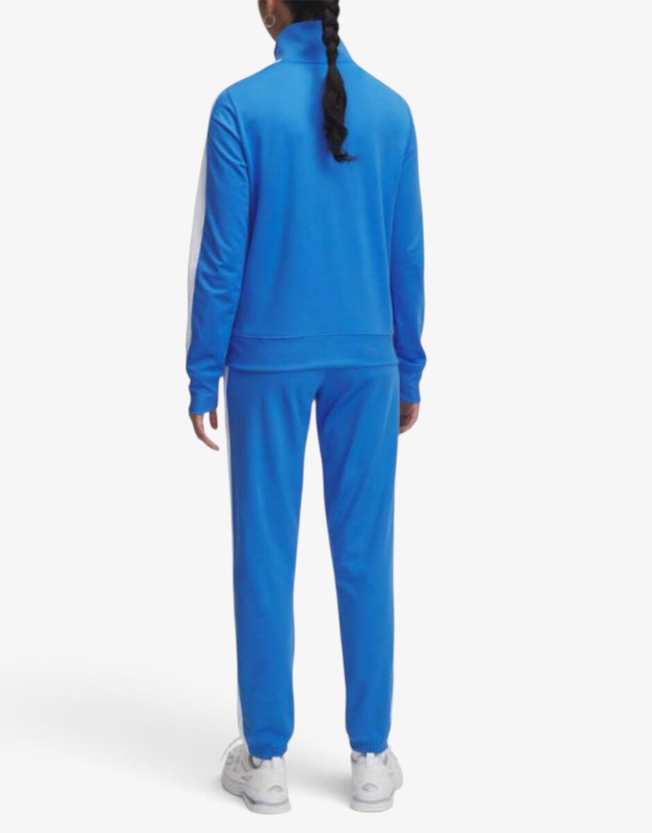 Under Armour Tricot Tracksuit Blue / White