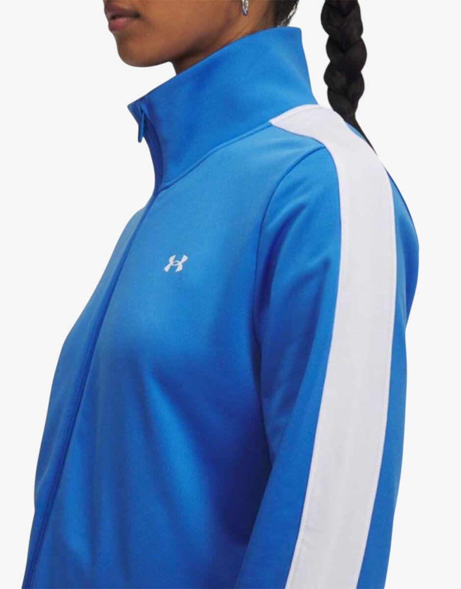 Under Armour Tricot Tracksuit Blue / White