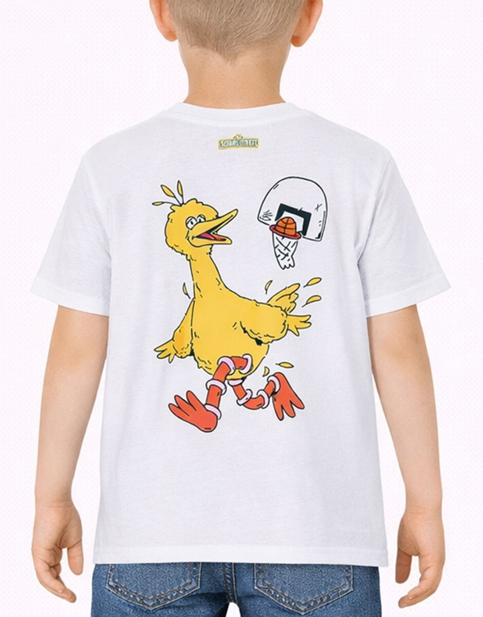 Under Armour x Curry Sesame Street Big Bird Tee White