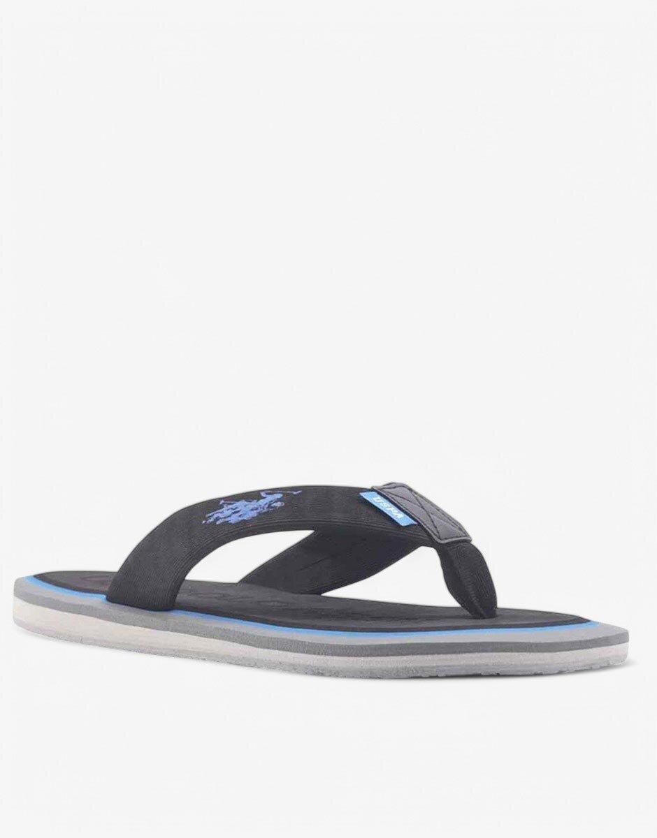 US POLO Assn Vitus 4Fx Slippers Black