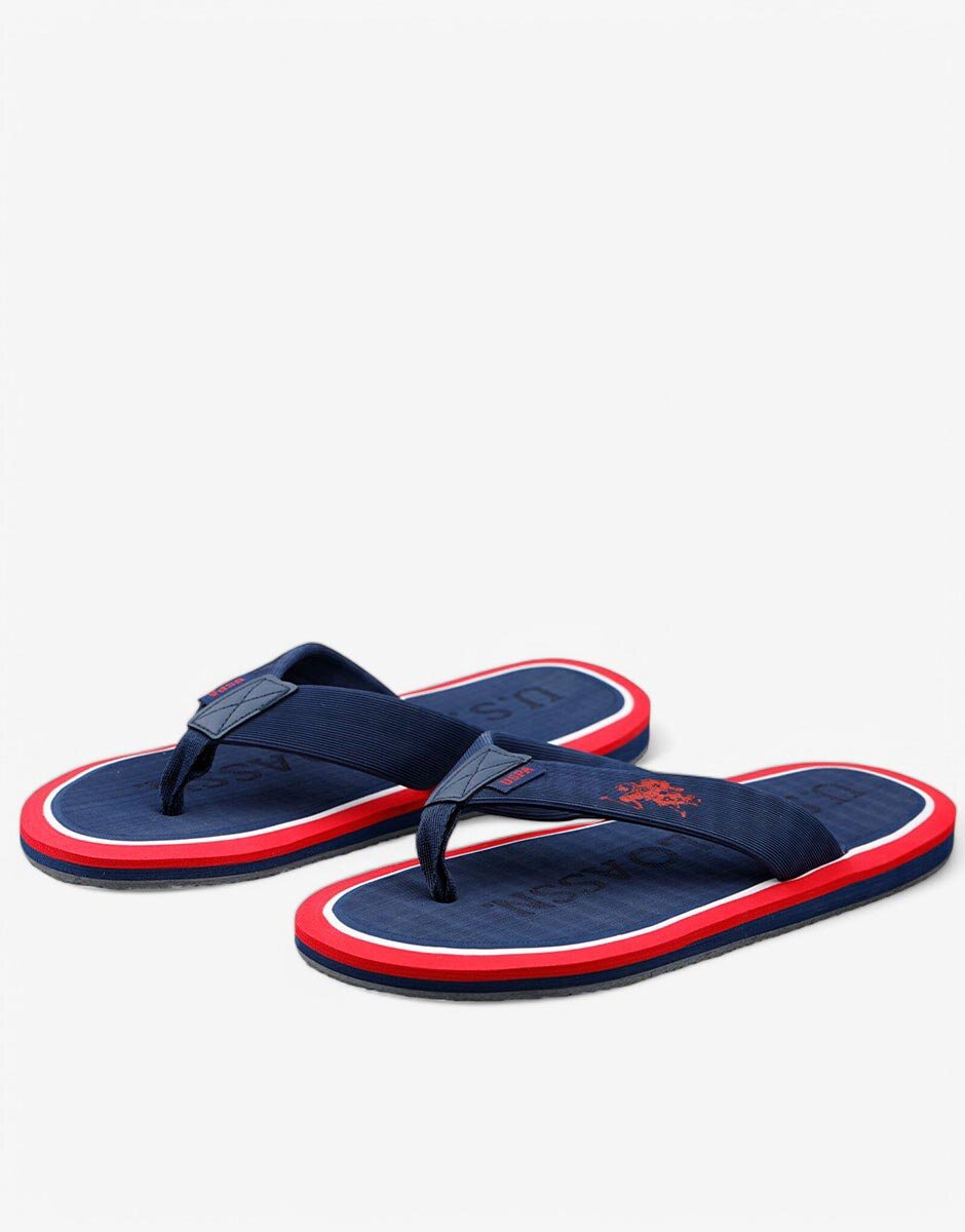 US POLO Assn Vitus 4Fx Slippers Blue