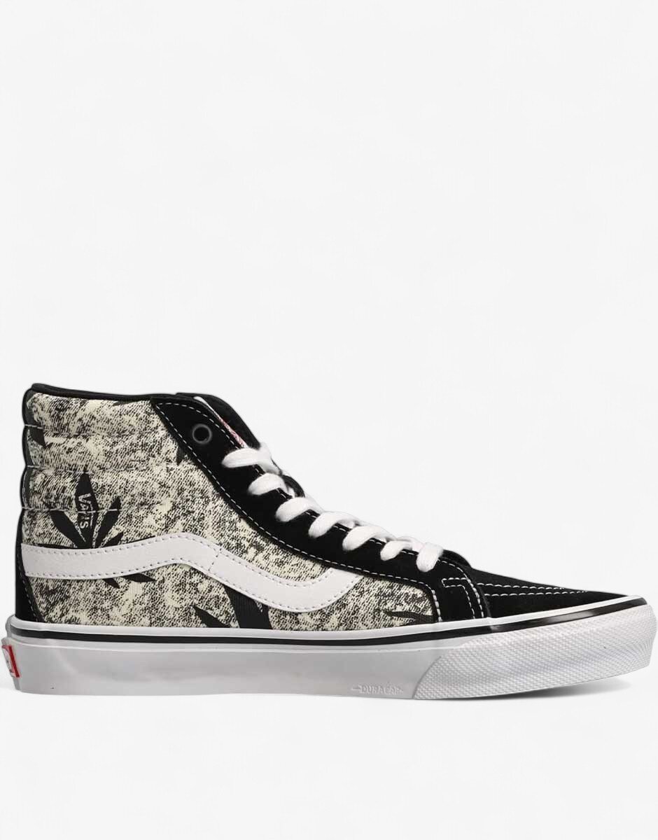 Vans Skate Sk8-Hi Reissue Shoes White/Black