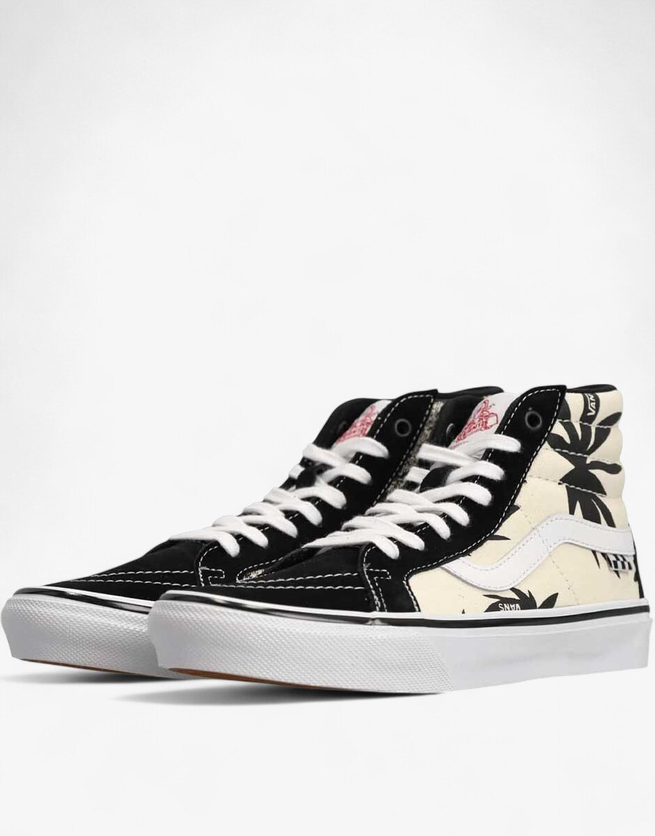 Vans Skate Sk8-Hi Reissue Shoes White/Black