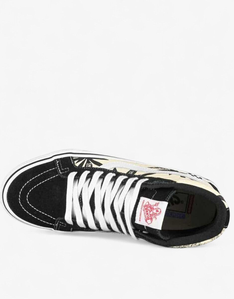 Vans Skate Sk8-Hi Reissue Shoes White/Black