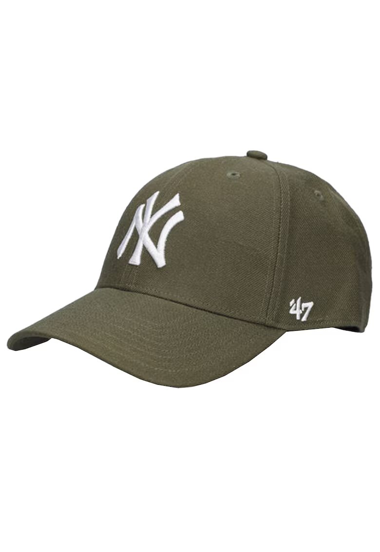 47 Brand Шапка - New York Yankees MVP Cap B-MVPSP17WBP-SW - зелена - един размер
