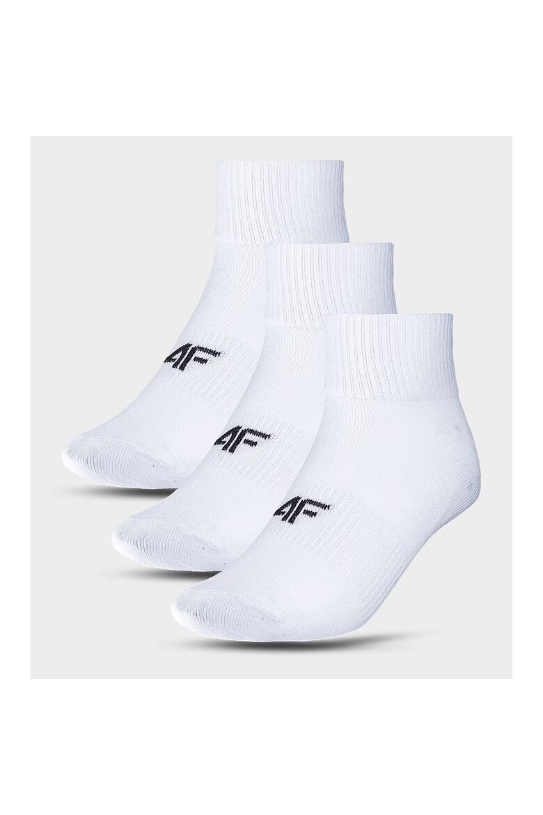 4F Чорапи Sportstyle Памук Детски 3 Чифта - U330 Бял Унисекс