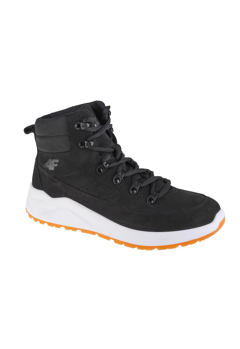 4F Дамски ботуши - Women's City Trek OBDH252-21S - черни - Черен