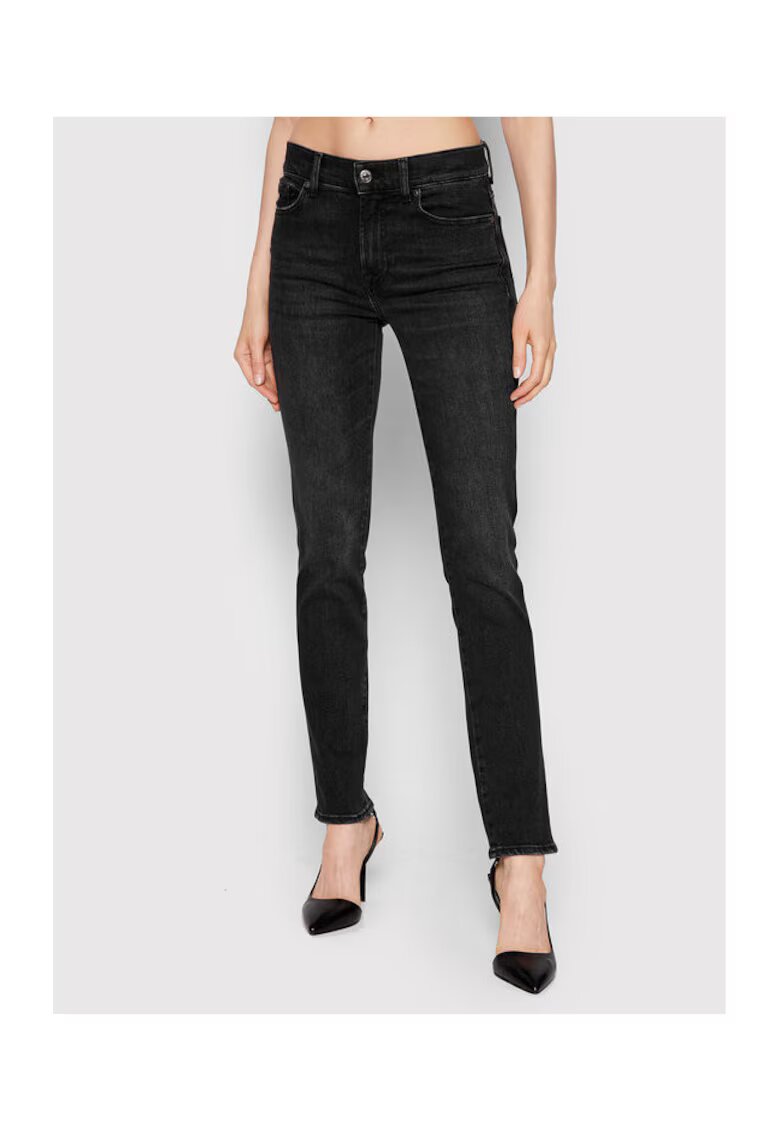 7 for all mankind Дамски блузи черни