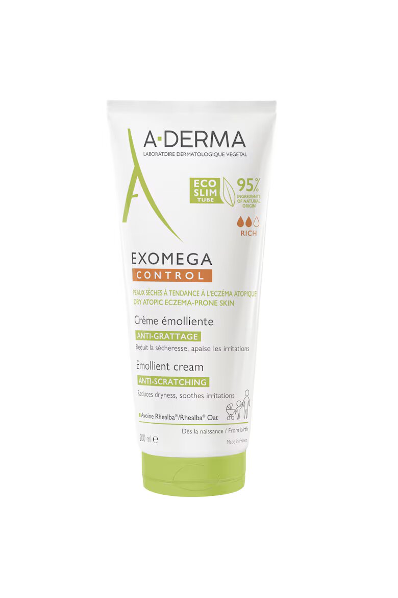 A-Derma Емолиентен крем Exomega Control 200 мл