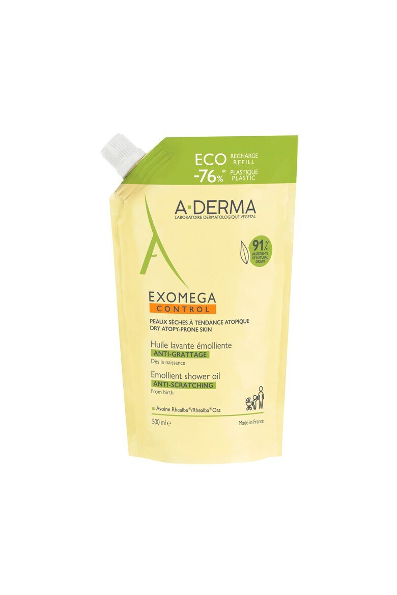 A-Derma Exomega Control душ олио за суха и атопична кожа 500 мл