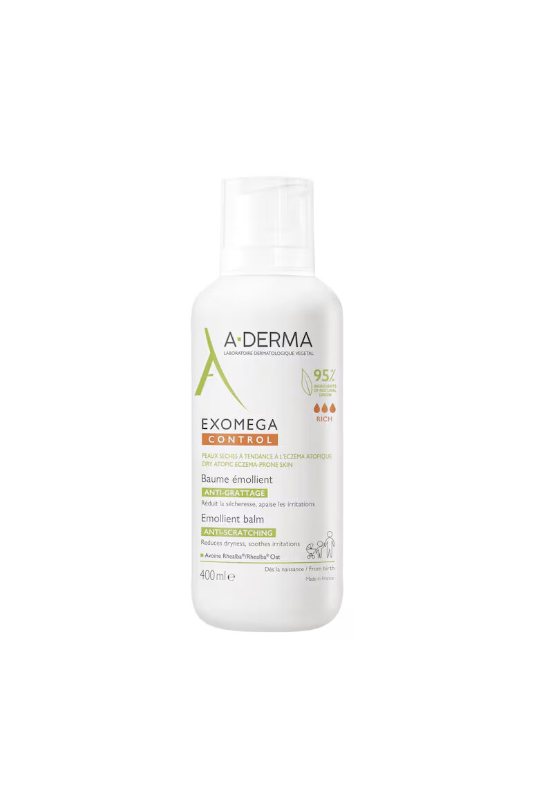 A-Derma Exomega Control емолиентен балсам 400 мл