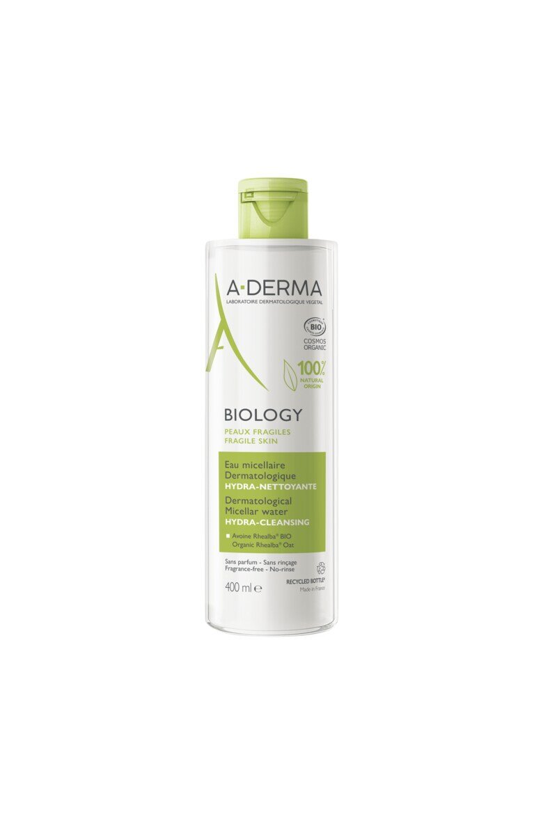 A-Derma Хидратираща мицеларна вода Biology мл 400 мл