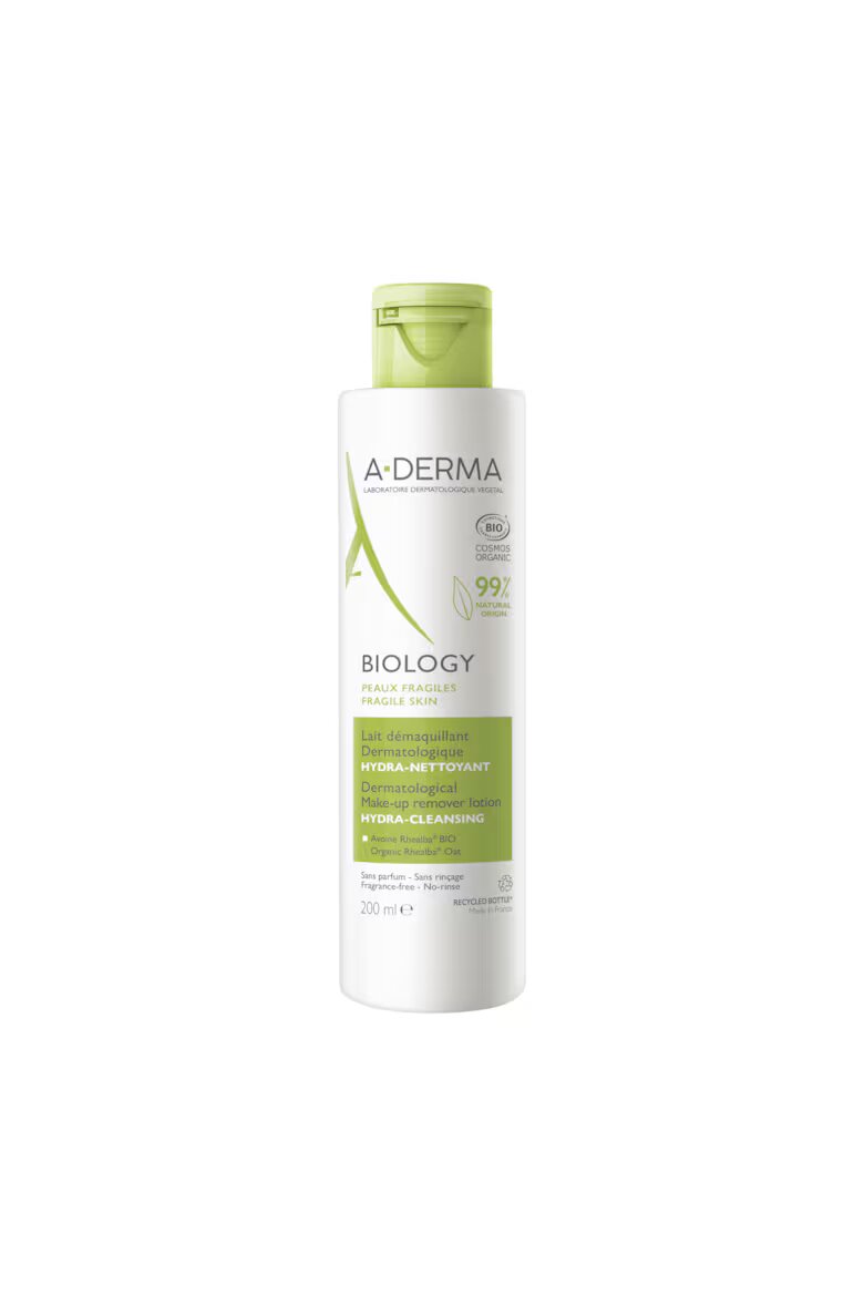 A-Derma Хидратиращо почистващо мляко Biology мл 200 мл