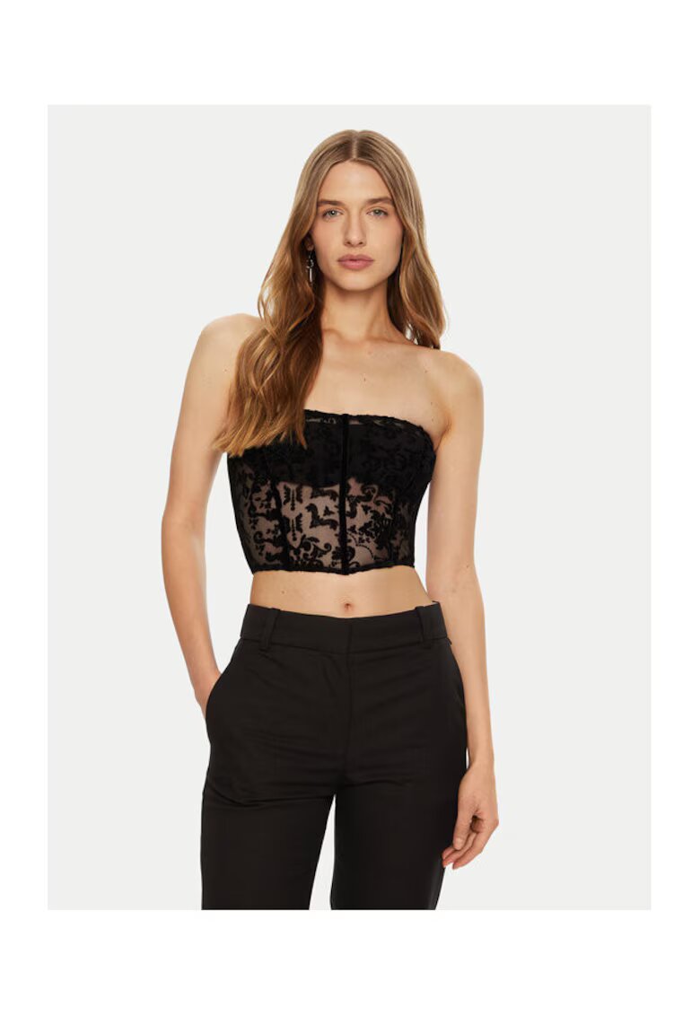 Access fashion Дамска тениска - 304686931 - Полиамид - Черна