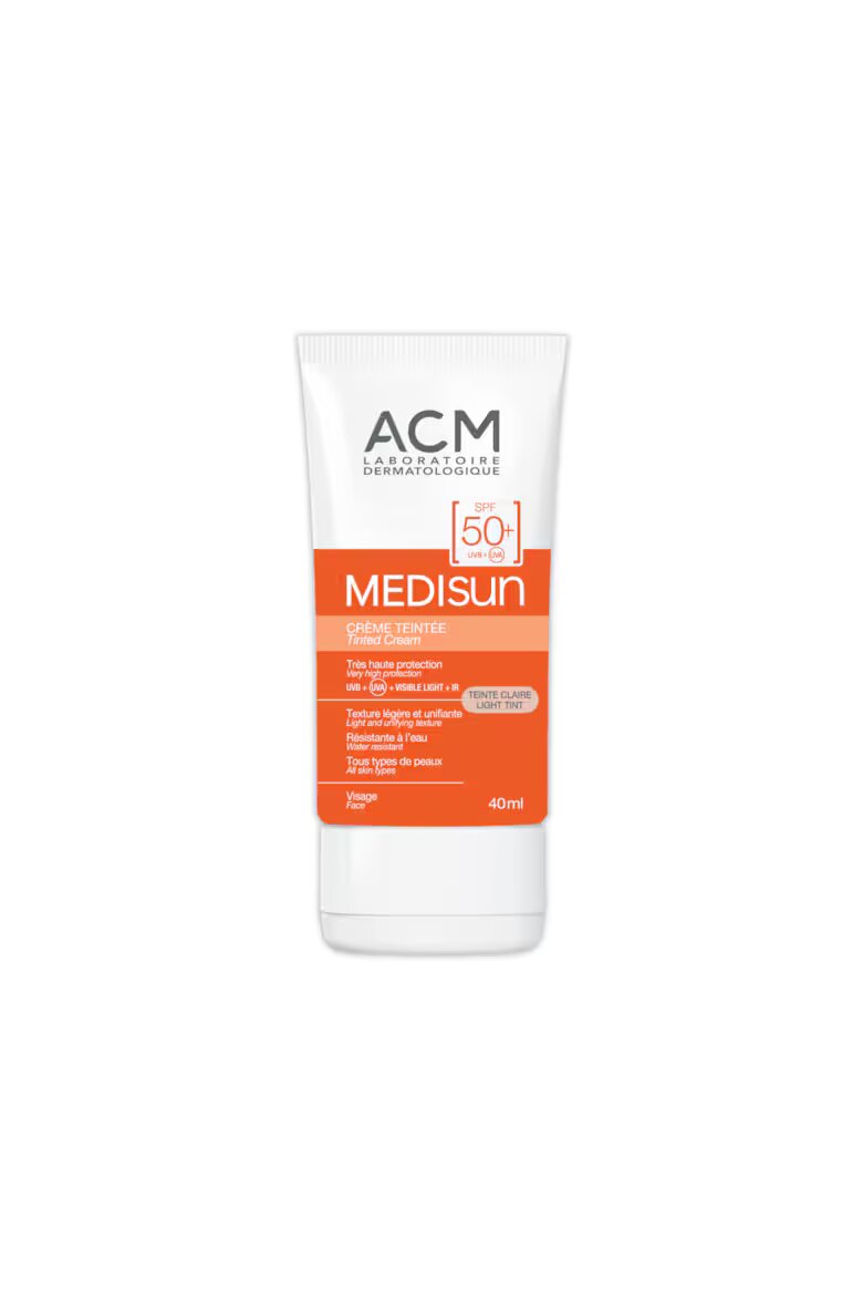 ACM Laboratoire Dermatolo... Слънцезащитен крем с цвят ACM Medisun SPF 50+ light tint 40 мл