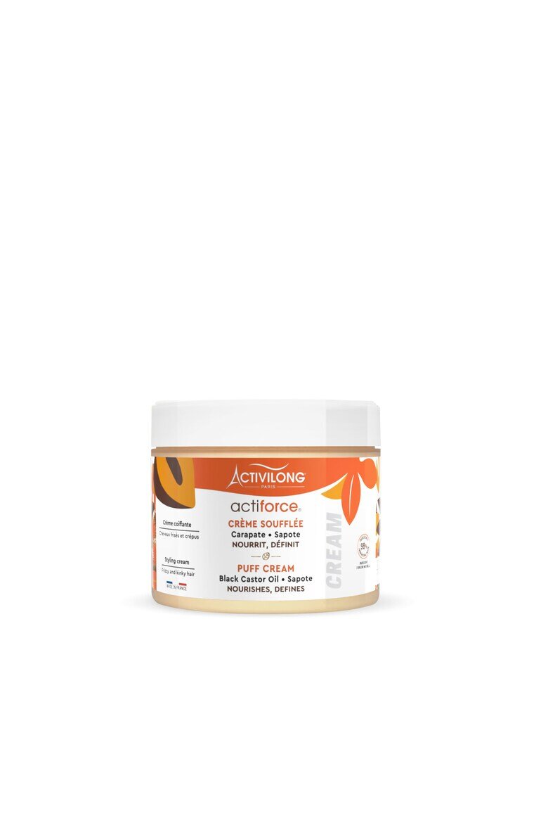 Activilong Хидратиращ крем за оформяне на коса с черно рициново масло Actiforce 300 ml