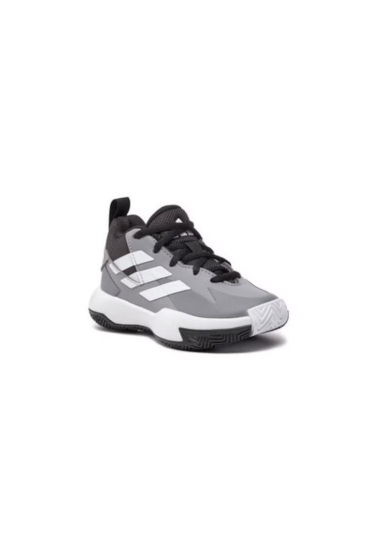 adidas Баскетболни обувки от екологична кожа със среден профил