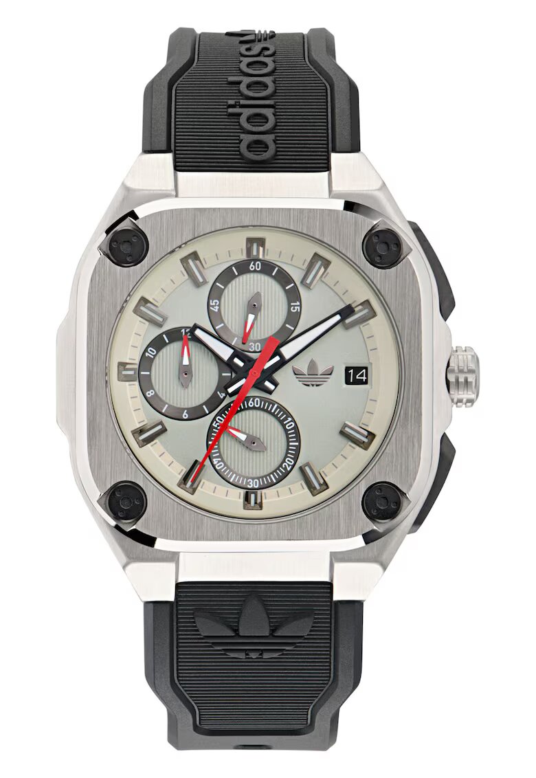adidas Часовник City Tech Three chrono - неръждаема стомана/смола - водоустойчивост 10 ATM