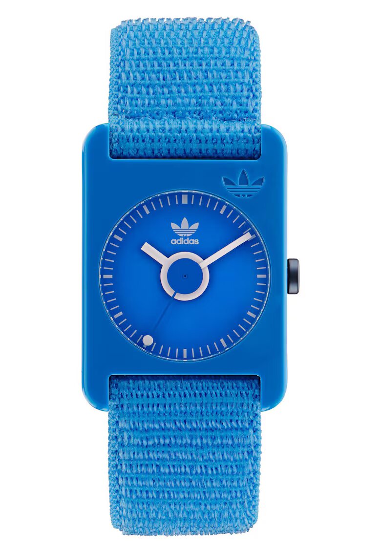 adidas Дамски часовник RETRO POP TWO - син - синтетична каишка