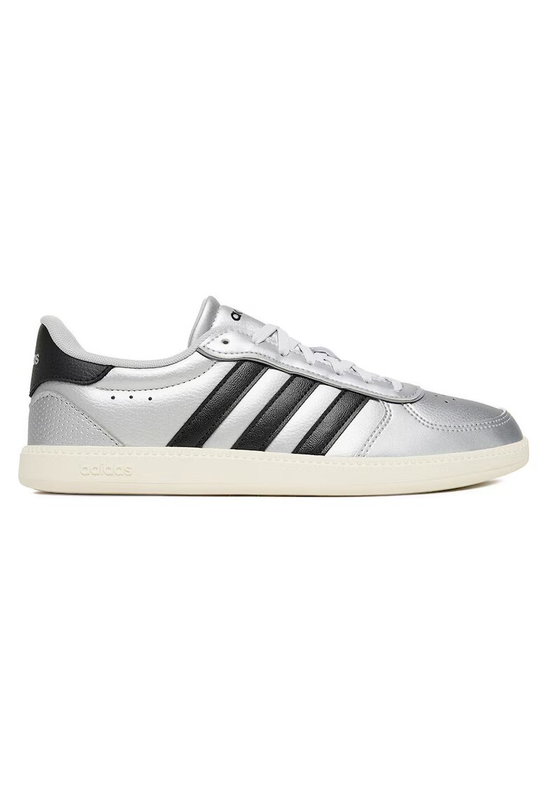 adidas Дамски кецове BREAKNET SLEEK - сребристи/черни