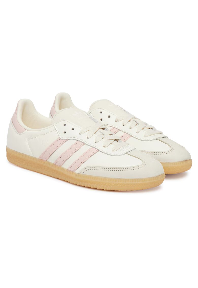 adidas Дамски кецове - естествена кожа - бежови
