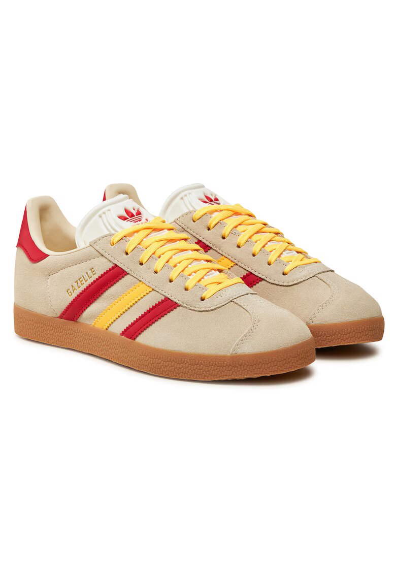 adidas Дамски кецове Gazelle IE9125 - естествена кожа - бежови