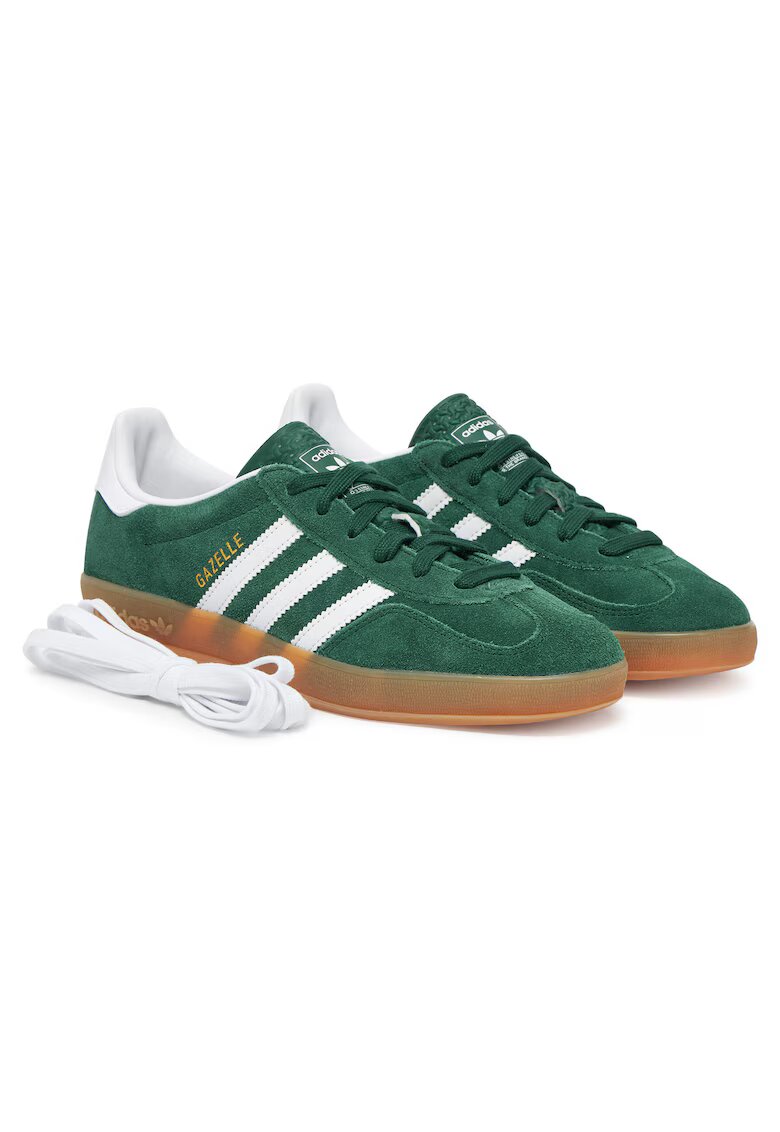 adidas Дамски кецове - Gazelle JI2062 - естествена кожа - зелени
