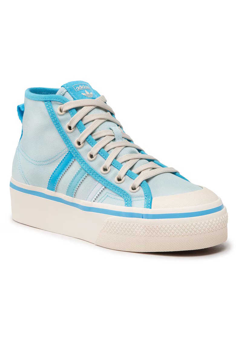 adidas Дамски кецове - Nizza Platform Mid G - текстил