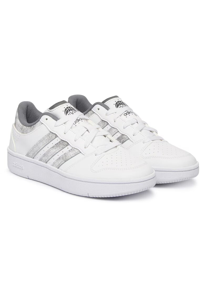 adidas Дамски кецове - от екологична кожа - бели